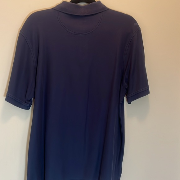 Nordstrom Black Classic Polo Short Sleeve Shirt Size Large - Picture 6 of 6